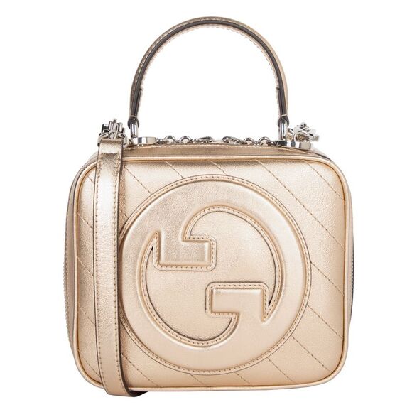 Gucci Women metallic | gold Handbags - Picture 1 of 8